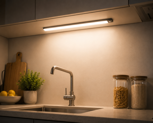 Magnetische LED Kastverlichting met Bewegingssensor – Oplaadbaar & Draadloos