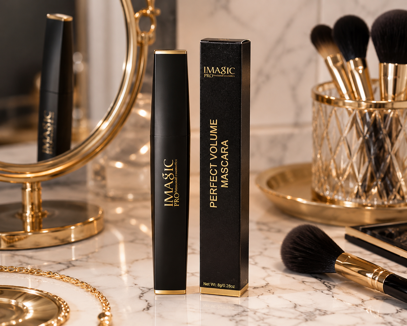IMAGIC Waterproof Volume Mascara – Langere & Vollere Wimpers