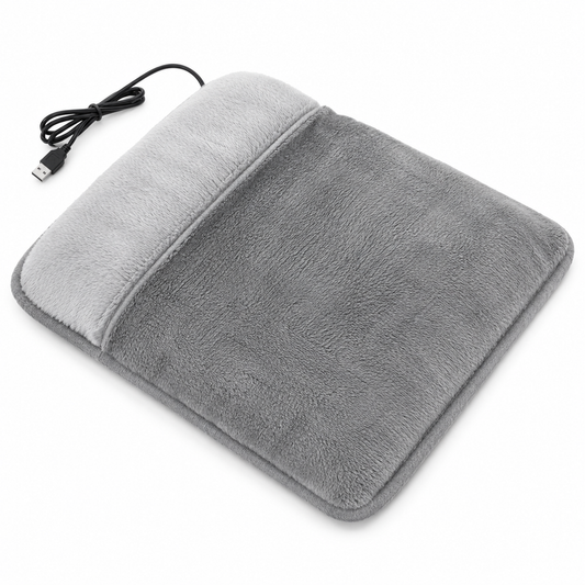 Elektrische Voetenwarmer met Zachte Pluche Voering – USB-aangedreven & Wasbaar
