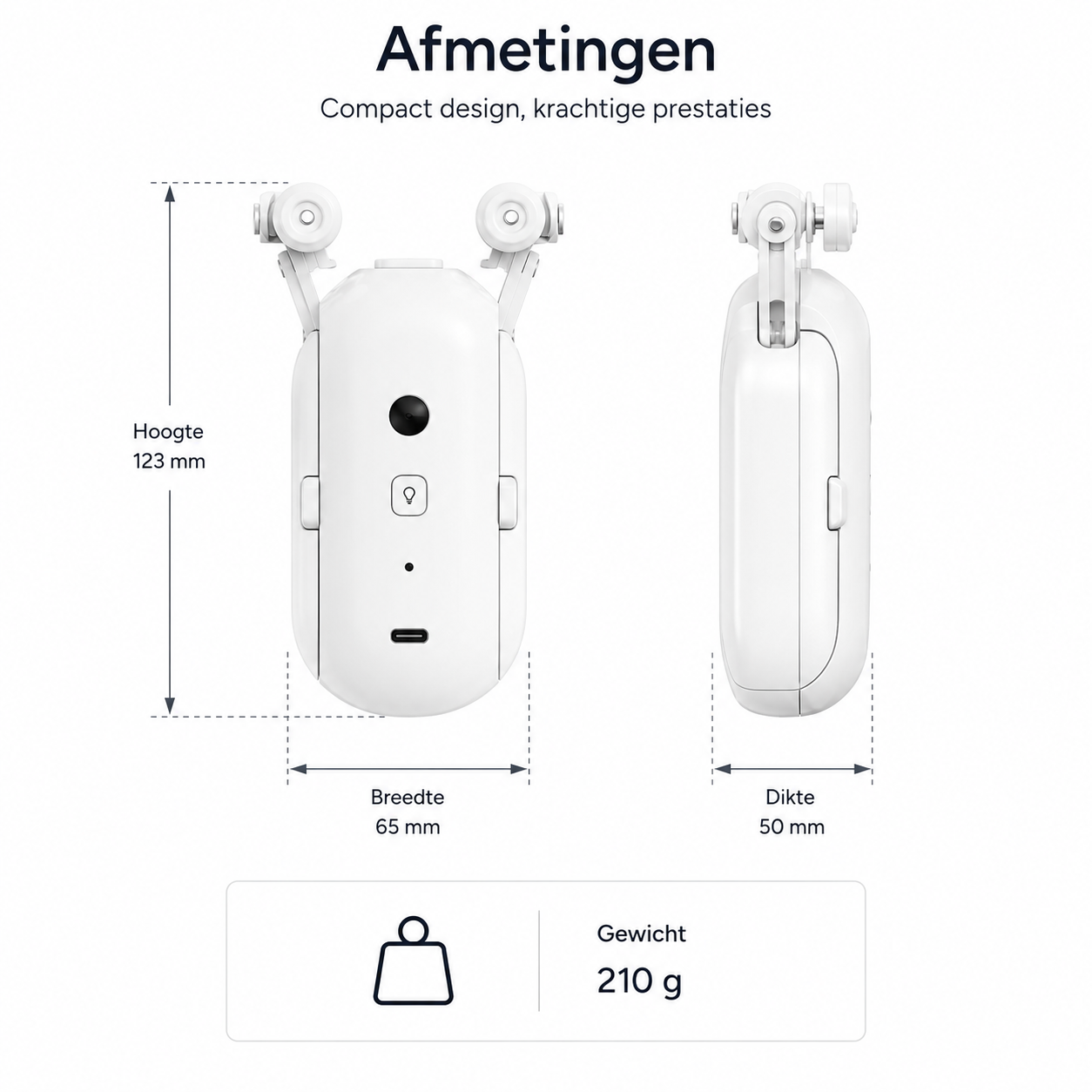 Slimme Gordijnopener met WiFi – Automatische Gordijnmotor voor U- & I-Rail – App, Afstandsbediening, Alexa & Google Assistant