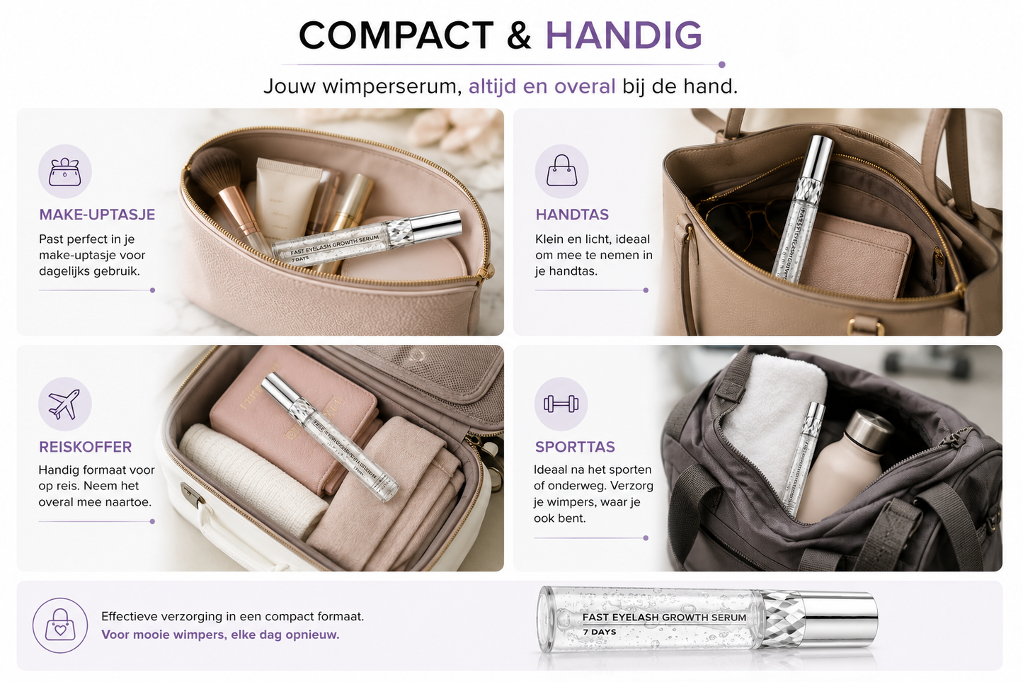 Wimperserum voor Langere & Vollere Wimpers