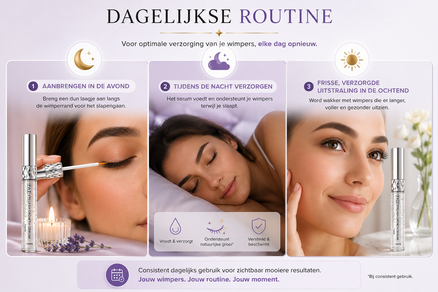 Wimperserum voor Langere & Vollere Wimpers