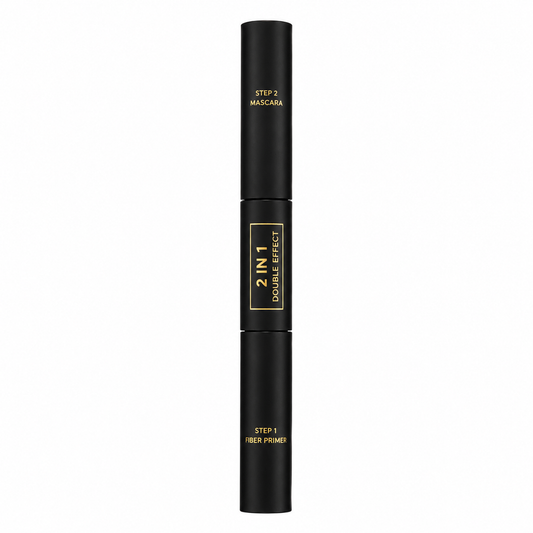 2-in-1 Dubbelzijdige Mascara met Primer – Voor Langere en Vollere Wimpers