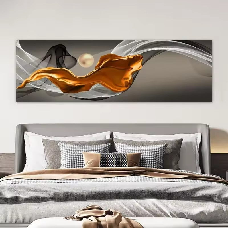 HD Canvas Schilderij Stadsnacht – Modern Wanddecoratie Panorama Zonder Lijst