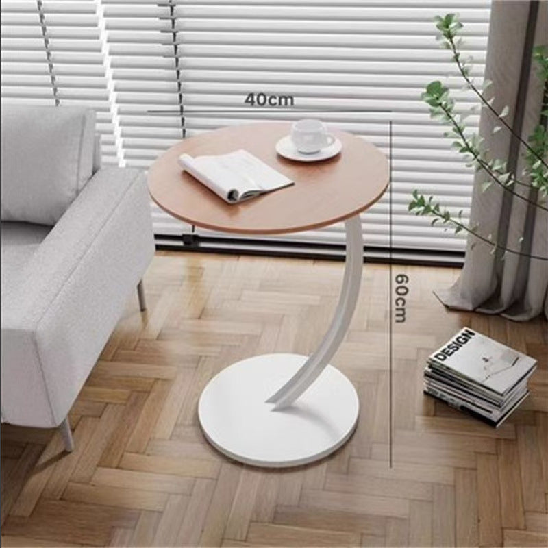 Ronde Bijzettafel / Salontafel – Modern Design met Opbergruimte (40×60 cm)